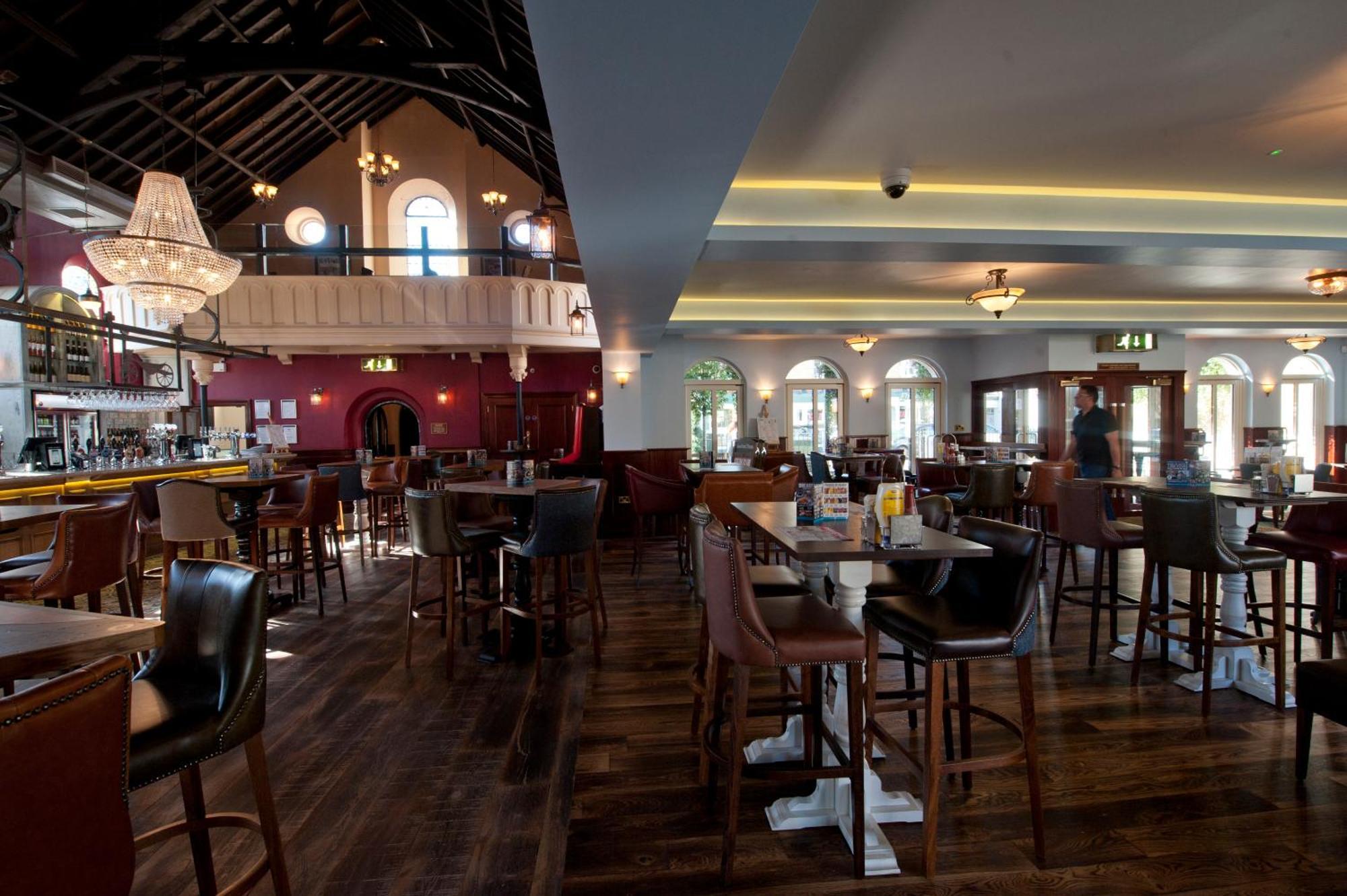 Sandford House Hotel Wetherspoon Huntingdon Exteriör bild